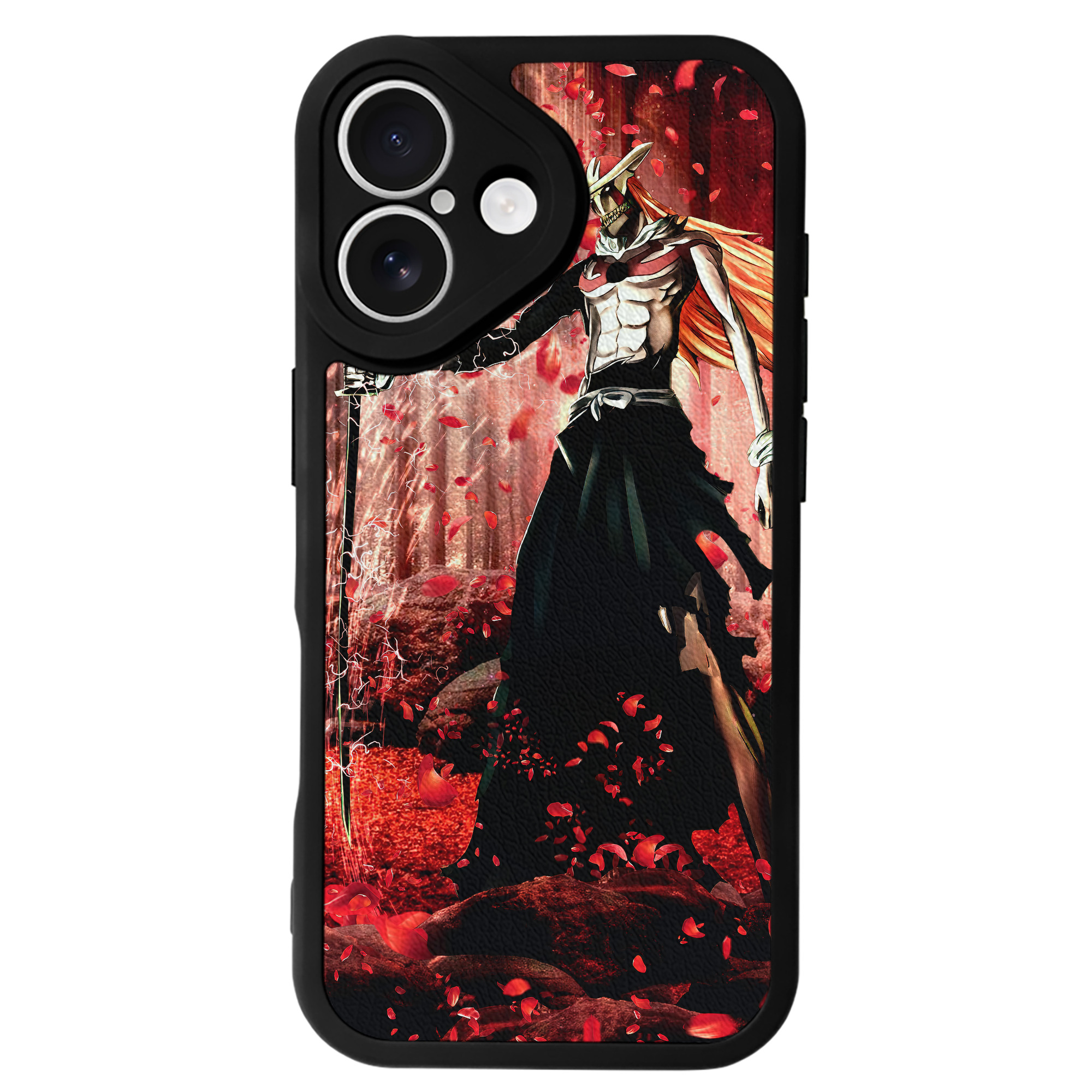 （画像用） ブリーチ BLEACH 【iPhone 16シリーズ対応】シリコンスマホケース（レザー調） 材質：シリコン